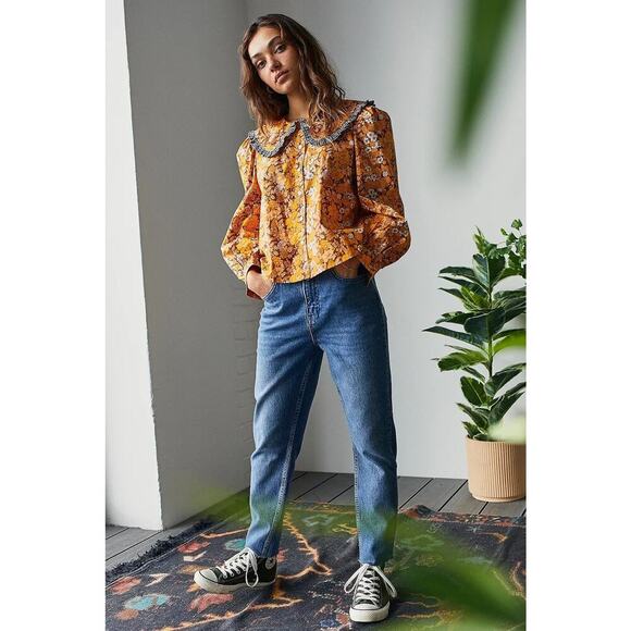 BDG Denim - NEW BDG Medium Wash Edie High Rise Super Slim Raw Hem Casual Jeans Size 30